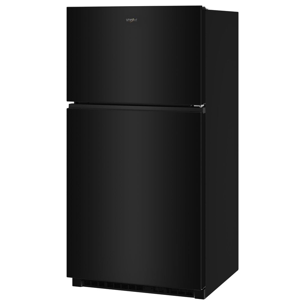 Whirlpool 21.3 Cu. Ft. Top Freezer Refrigerator with Total Coverage Cooling in Black, , large