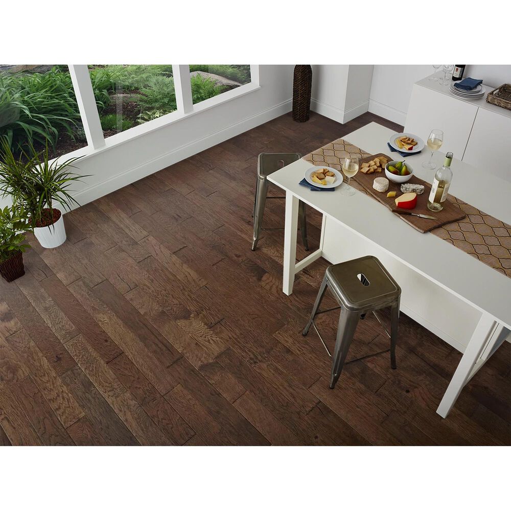 Regal Hardwoods Elk Mountain Sterling 3/8" 5" x 47.75" Hickory Hardwood, , large