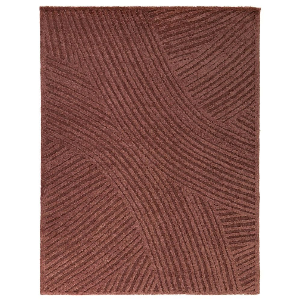 Balta Rugs Claridge 5"3" x 7" Wine Area Rug, , large