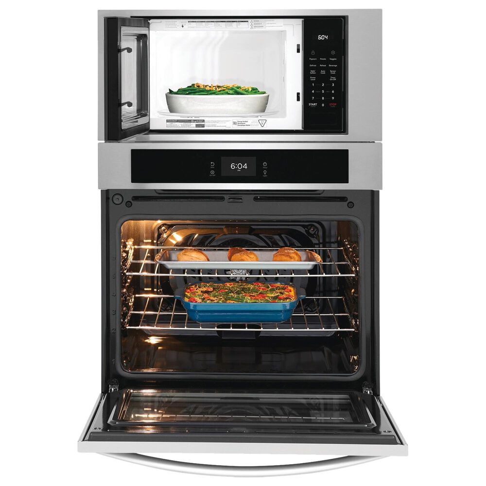 Frigidaire 30" Microwave Combination Wall Oven in Stainless Steel, , large