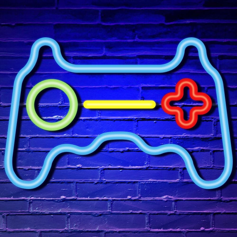 InnoVibe Gaming Grip Neon Sign in Multicolor, , large