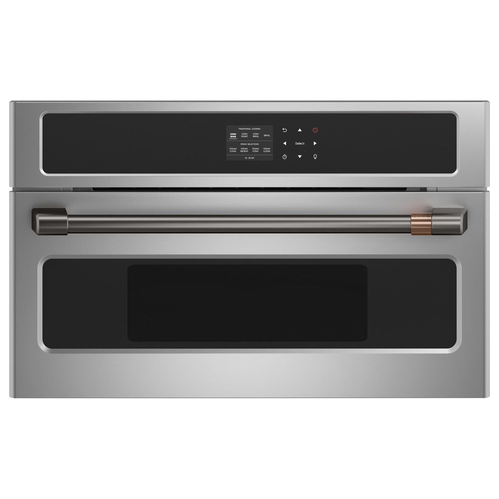 Cafe 27" Pro Handle for Wall Oven and Advantium Oven in Brushed Black, , large