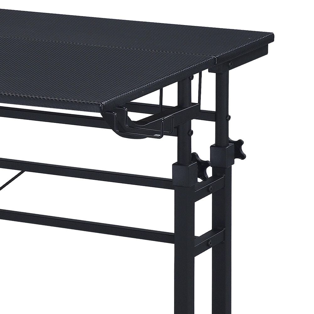 Rta Products Llc Galaxy Rolling Writing Desk in Black, , large