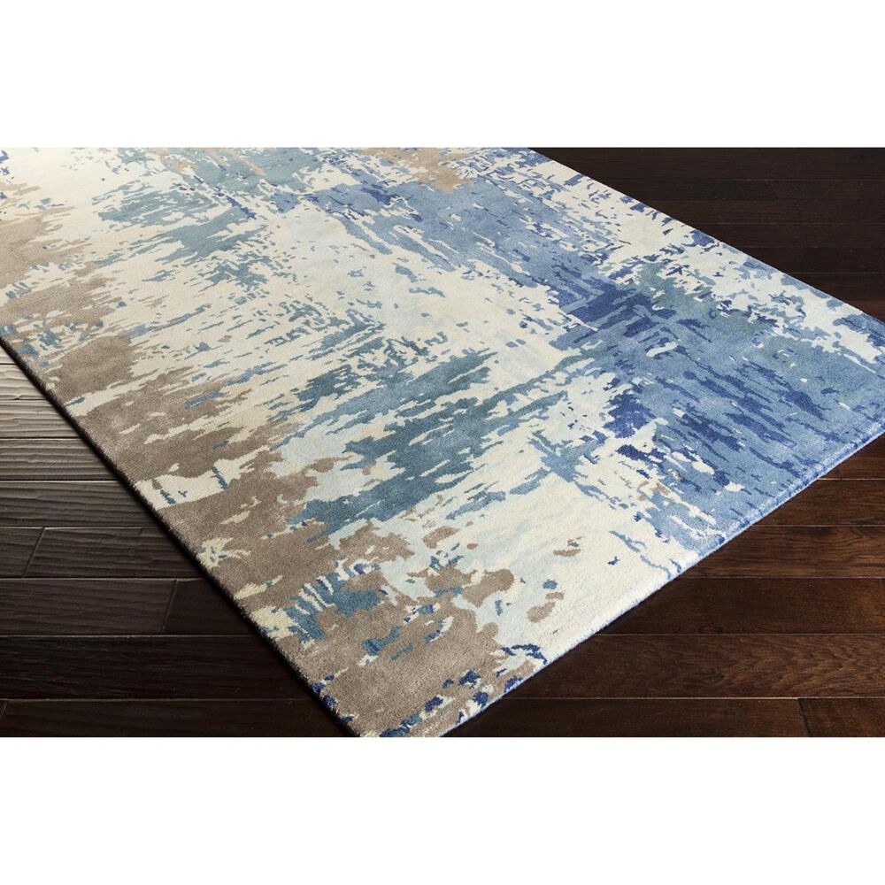Surya Banshee BAN-3342 5&#39; x 8&#39; Blue Area Rug, , large