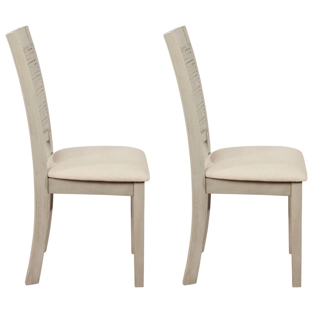 Valor Living Walden Side Chair in Antique White (Set of 2), , large