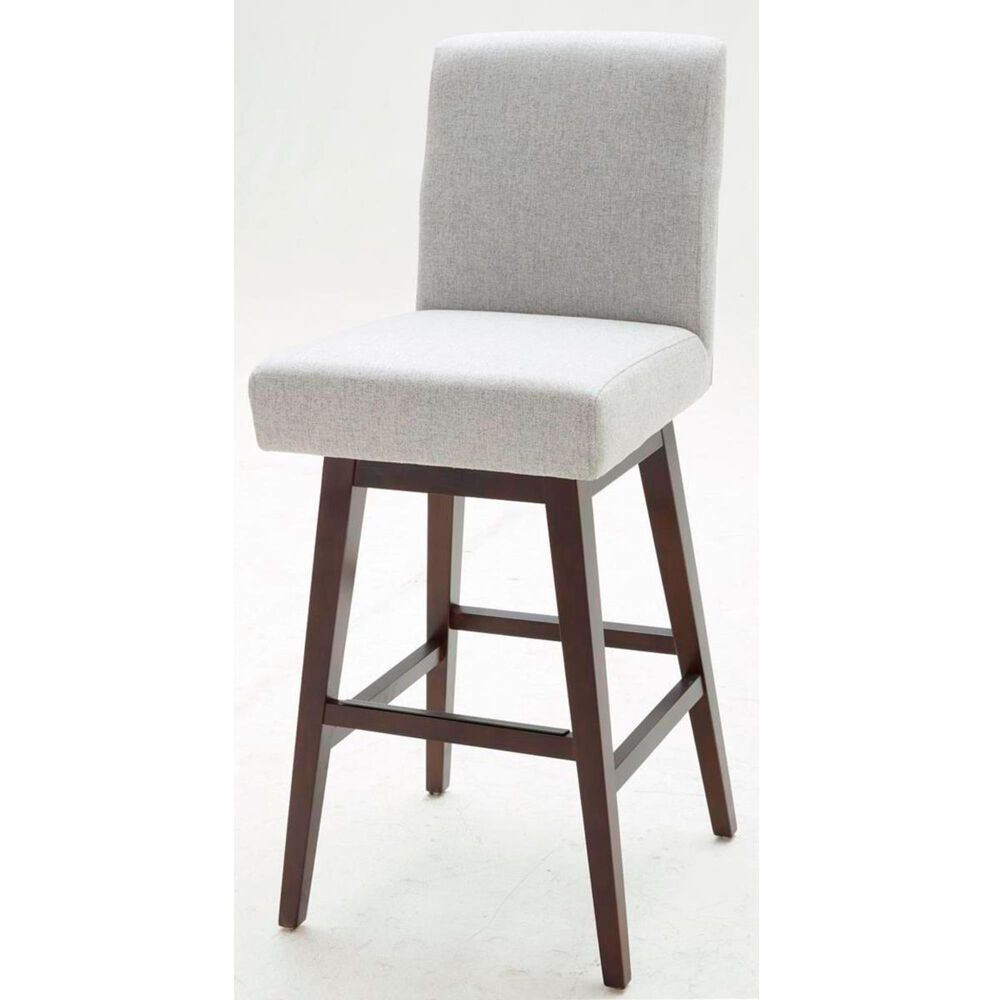 Interlochen 26" Swivel Counter Stool in Gray, , large