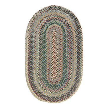 Capel Bear Creek 0980 1"8" x 2"6" Oval Misty Blue Area Rug, , large
