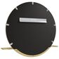 James Martin Platform 24" Round Mirror in Radiant Gold, , large