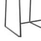 Lumisource Mara Counter Stool with Grey Cushion in Black (Set of 2), , large