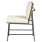 Four Hands Westgate Crete Dining Chair with Savile Flax Cushion in Black, , large
