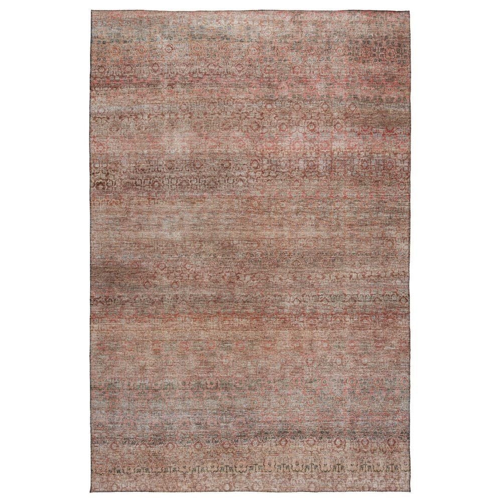 Dalyn Rug Company Burano BU12 10" x 14" Coral Indoor/Outdoor Area Rug, , large