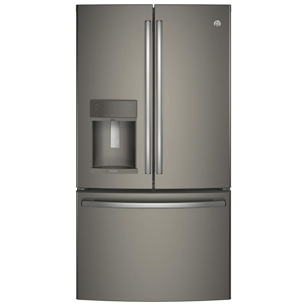 GE Profile 22.2 Cu. Ft. Counter-Depth French Door Refrigerator in Slate, , large