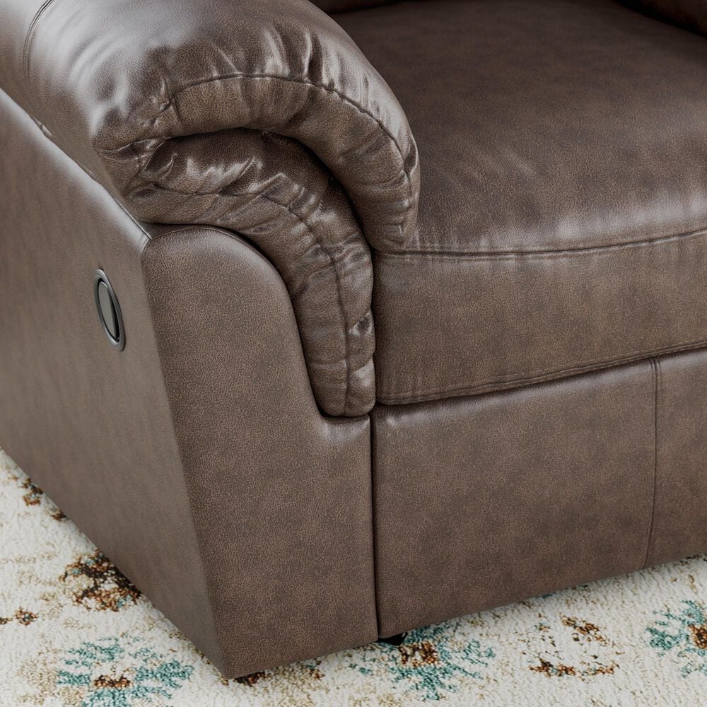 Ashley WillowBend Rocker Recliner in Umber, , large