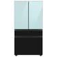 Samsung Bespoke Bespoke 4-Door French Door Refrigerator Middle Panel in Charcoal Glass, , large