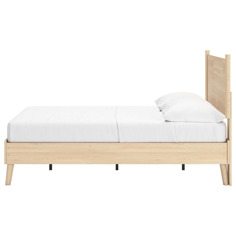 Ashley Cabinella Full Platform Bed in Natural, , large
