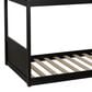 Linden Boulevard Dalton Low Profile Twin Bunk Bed in Black, , large