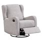 Eastern Shore Skylar Manual Swivel Glider in Fawn, , large