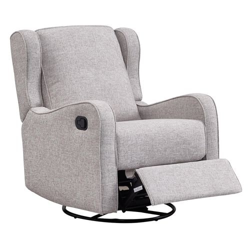Eastern Shore Skylar Manual Swivel Glider in Fawn