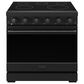 Thor Kitchen Gordon Ramsay Series 36" Professional Electric Range in Black, , large
