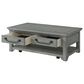 Martin Svensson Home Beach House 2-Drawer Coffee Table in Dove Grey, , large