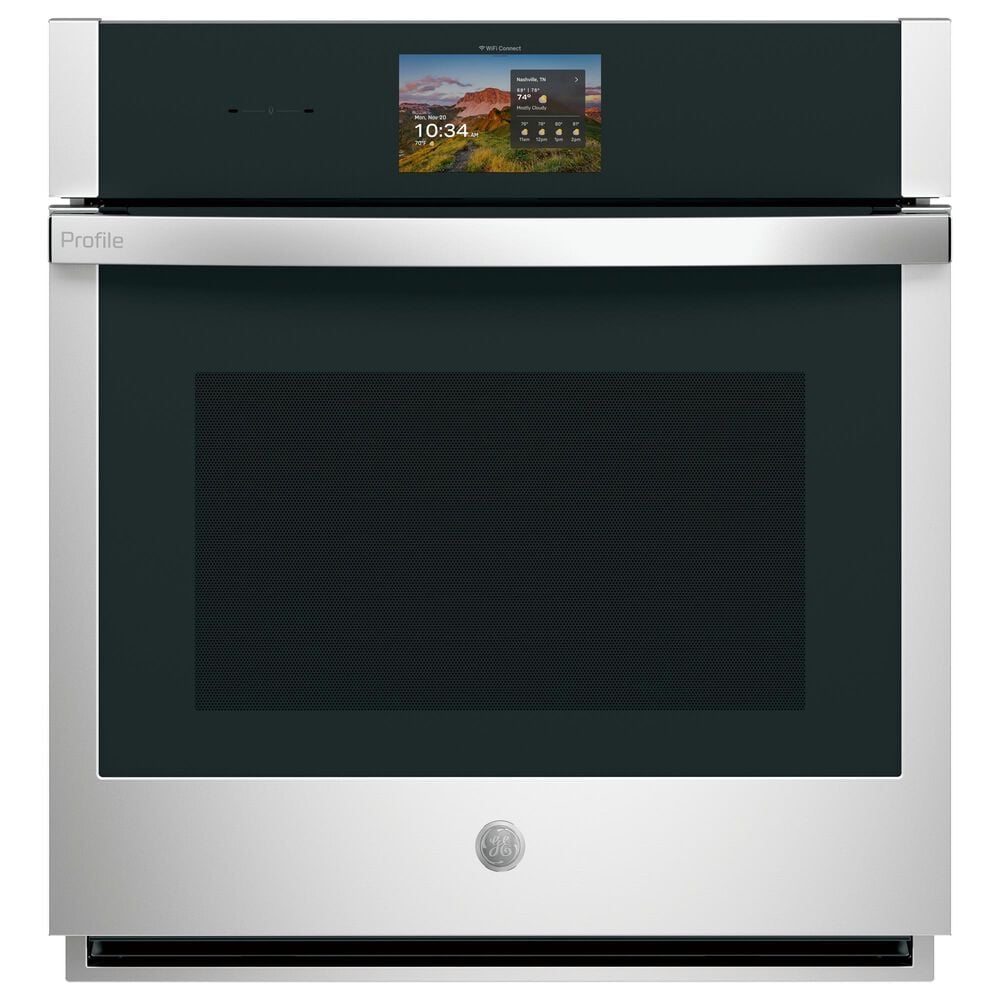 GE Profile 27" Smart Built-in Convection Single Wall Oven in Stainless Steel, , large