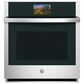 GE Profile 27" Smart Built-in Convection Single Wall Oven in Stainless Steel, , large