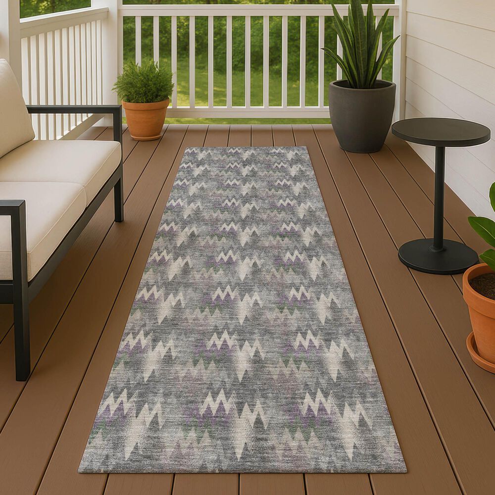 Dalyn Rug Company Soft Essentials Pewter 2'3" x 7'6" Runner, , large