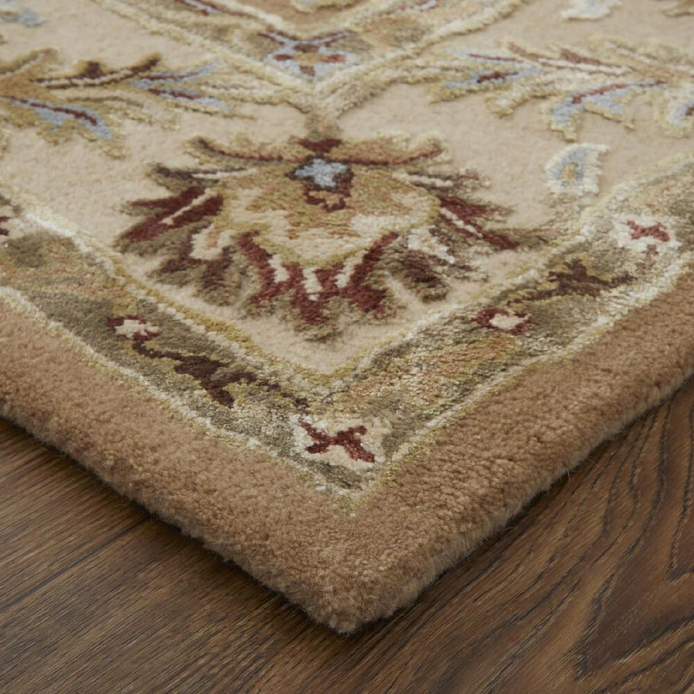 Feizy Prescott 8939F 8&#39; x 10&#39; Ivory and Beige Area Rug, , large