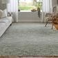 Feizy Branson 9"6" x 13"6" Green and Ivory Area Rug, , large