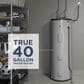 GE Appliances 40-Gallon Tall 4500W Electric Water Heater in Gray, , large