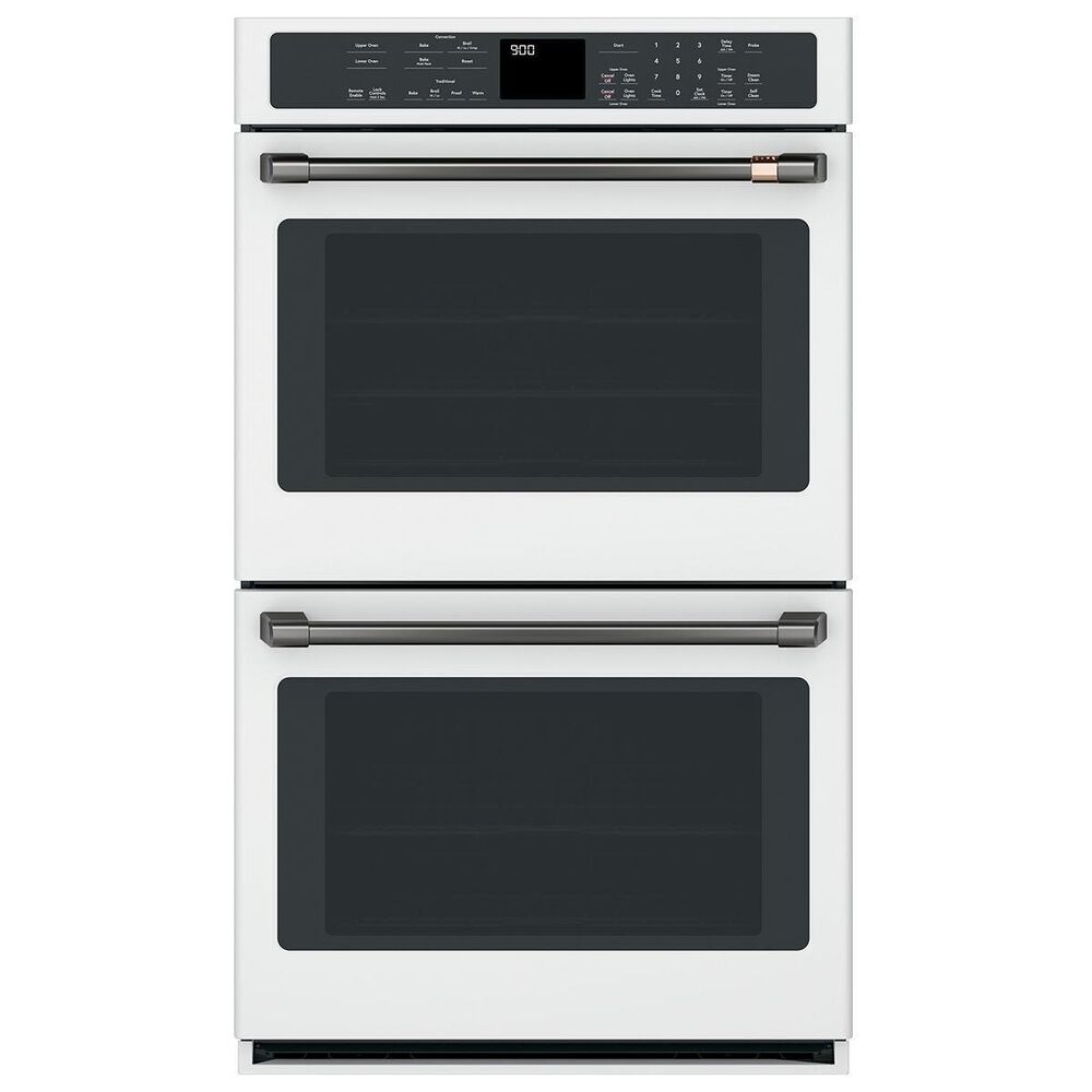 Cafe Handle Kit for Double Wall Oven in Brushed Black, , large
