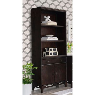 Riva Ridge Sutton 2-Door Bookcase in French Roast, , large