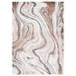 Safavieh Cyrus Shag CYR136A 8" x 10" Beige and Rust Area Rug, , large