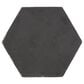 Soho Studio Costahex Sorrentine Nero 5.5" x 6" Hexagon Porcelain Tile, , large