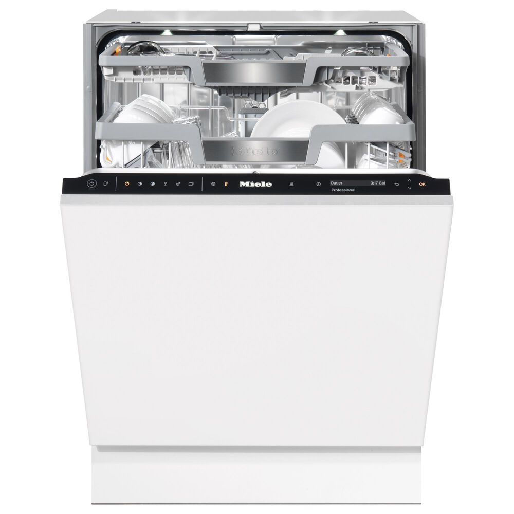 Miele Professional 24" Fully Integrated Built-In Smart Dishwasher with 16 Place Settings in Panel Ready, , large