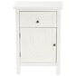 Baxton Studio Lambert 1-Drawer End Table in White, , large