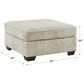 Ashley Lonoke Oversized Ottoman in Parchment, , large