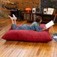 Jaxx 5.5" Pillow Bean Bag Pillow in Cinnabar, , large