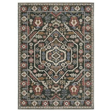 Oriental Weavers Hastings 5"3" x 7"6" Green Area Rug, , large