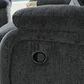 Ashley Draycoll Manual Reclining Sofa and Loveseat Set in Slate, , large