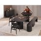 Transformer Table Round Dining Table Top and 3-Panel in Smoked Hickory Dark Gray, , large
