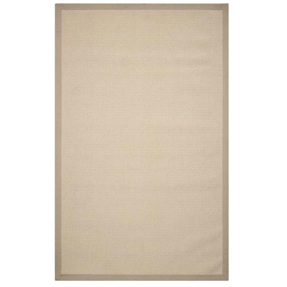Nourison Sisal Soft SSF01 5' x 8' Eggshell Area Rug, , large