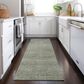 Dalyn Rug Company Burano BU1 2"3" x 7"6" Sage Indoor/Outdoor Runner, , large