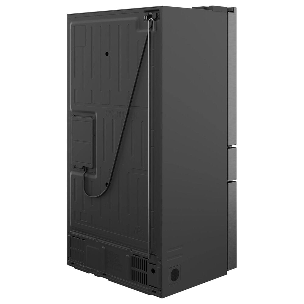 GE Profile 22.4 Cu. Ft. Smart Counter-Depth 4-Door French-Door Refrigerator with Kitchen Assistant in Fingerprint Resistant Stainless Steel, , large