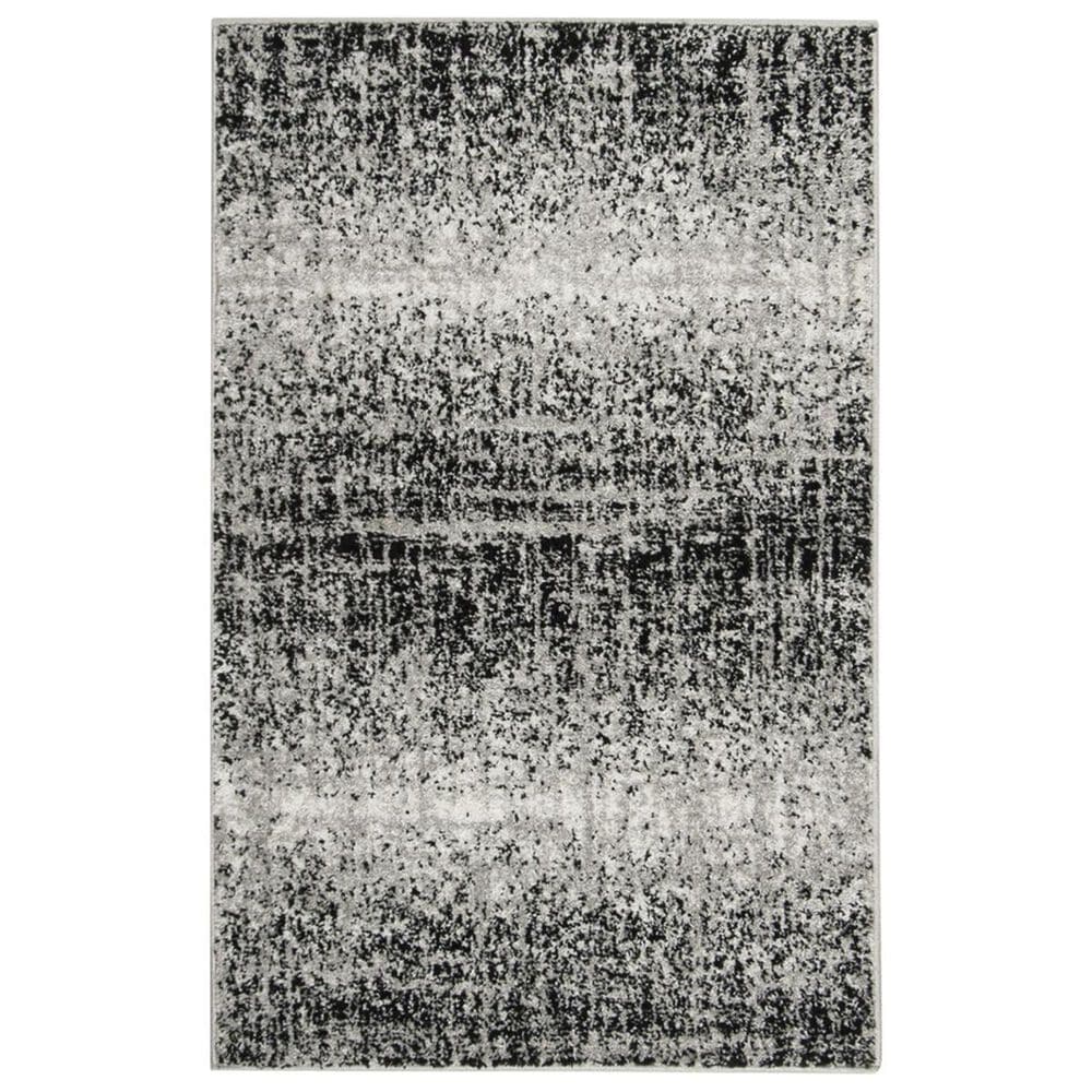 Safavieh Adirondack ADR116A 2"6" x 4" Silver and Black Runner, , large