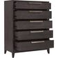 Pulaski Furniture Corp Quincy 5-Drawer Chest in Dark Brown, , large