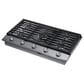 Samsung 2-Piece Kitchen Package with 30" Matte Black Steel Double Wall Oven and 36" Stainless Steel Smart Gas Cooktop, , large