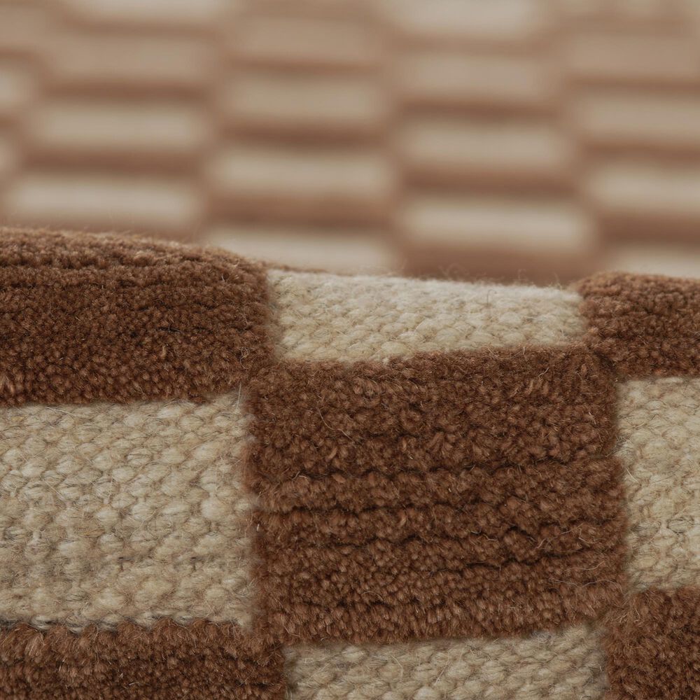 Momeni Willow WLO-1 2&#39;6&quot; x 8&#39; Brown Runner, , large