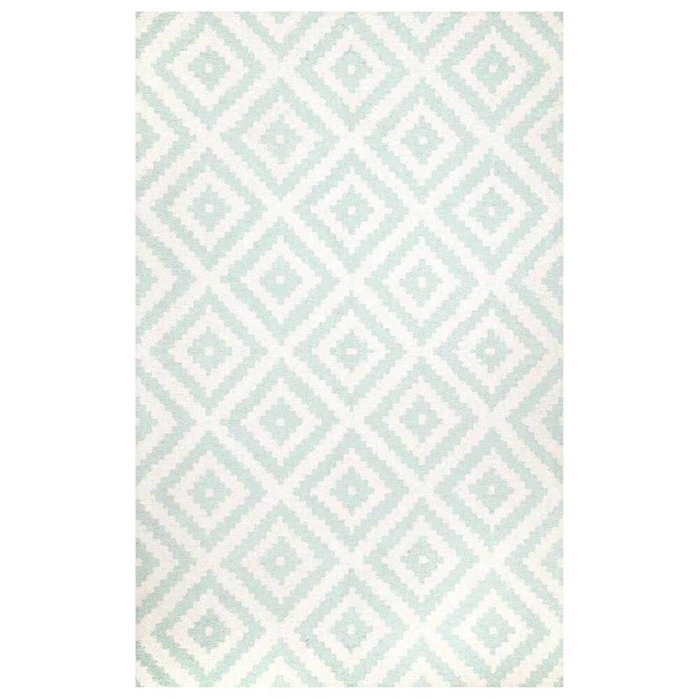 nuLOOM Harmony MTVS174E 5' x 8' Aqua Area Rug, , large