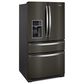 Whirlpool 26 Cu. Ft. 4-Door French Door Refrigerator with Prep and Store Bins in Black Stainless, , large